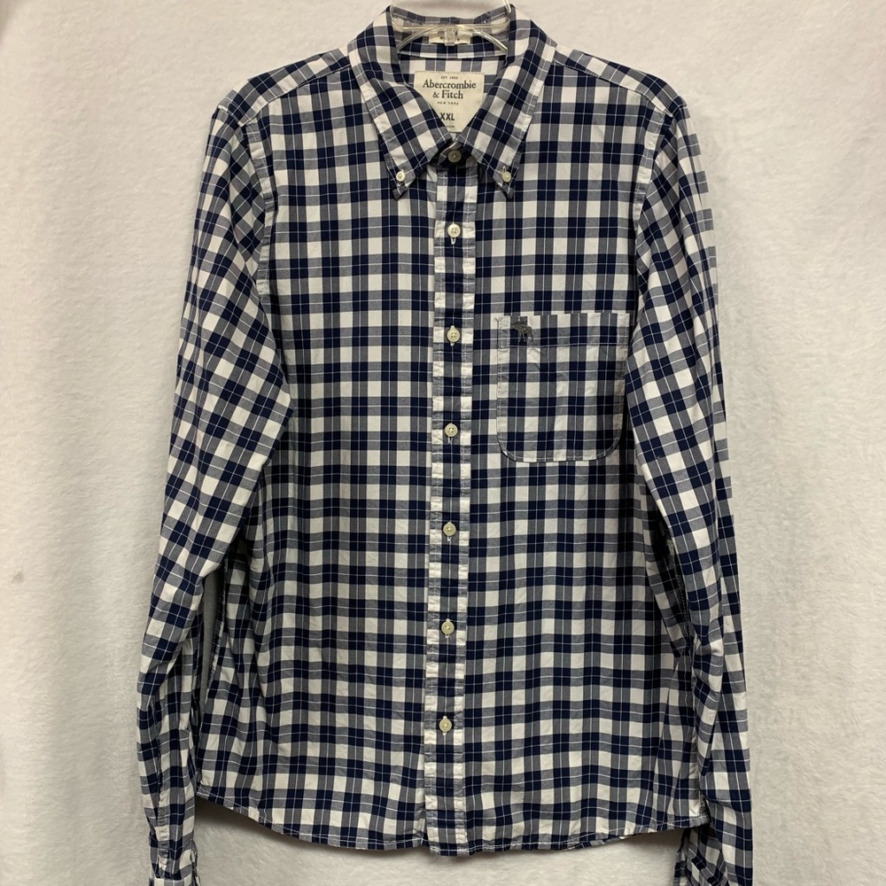 Abercrombie Fitch Mens XXL a2 muscle fit Shirt LS